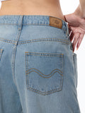 Wide-Leg Denim: Icy Drip Women Wide Denims