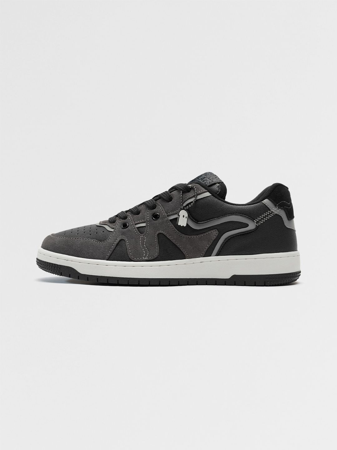 Urban Blaze: Black Men Low Top Sneakers