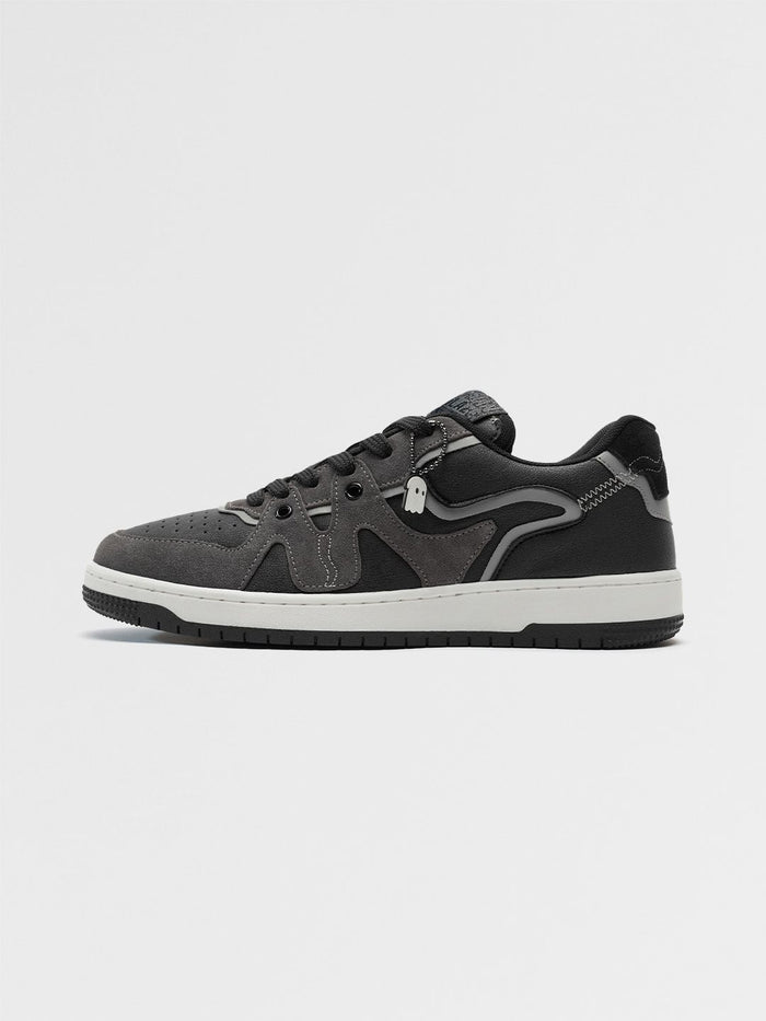 Urban Blaze: Black Men Low Top Sneakers