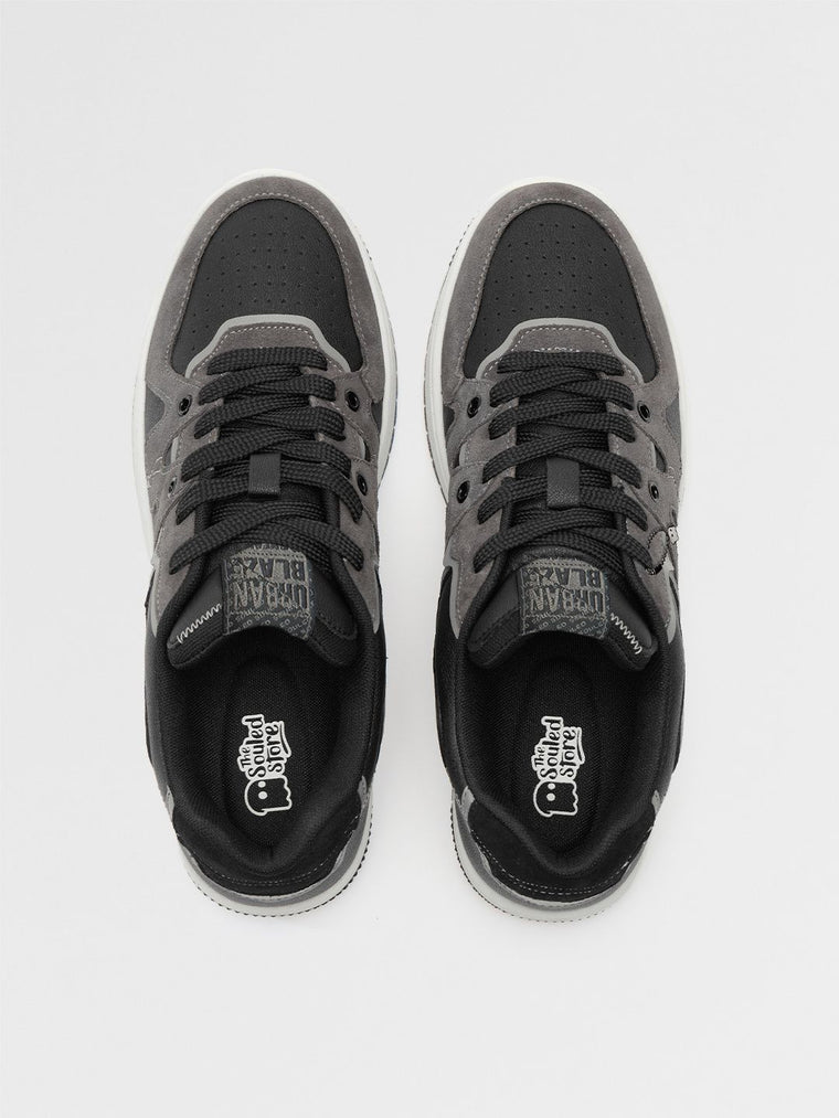 Urban Blaze: Black Men Low Top Sneakers