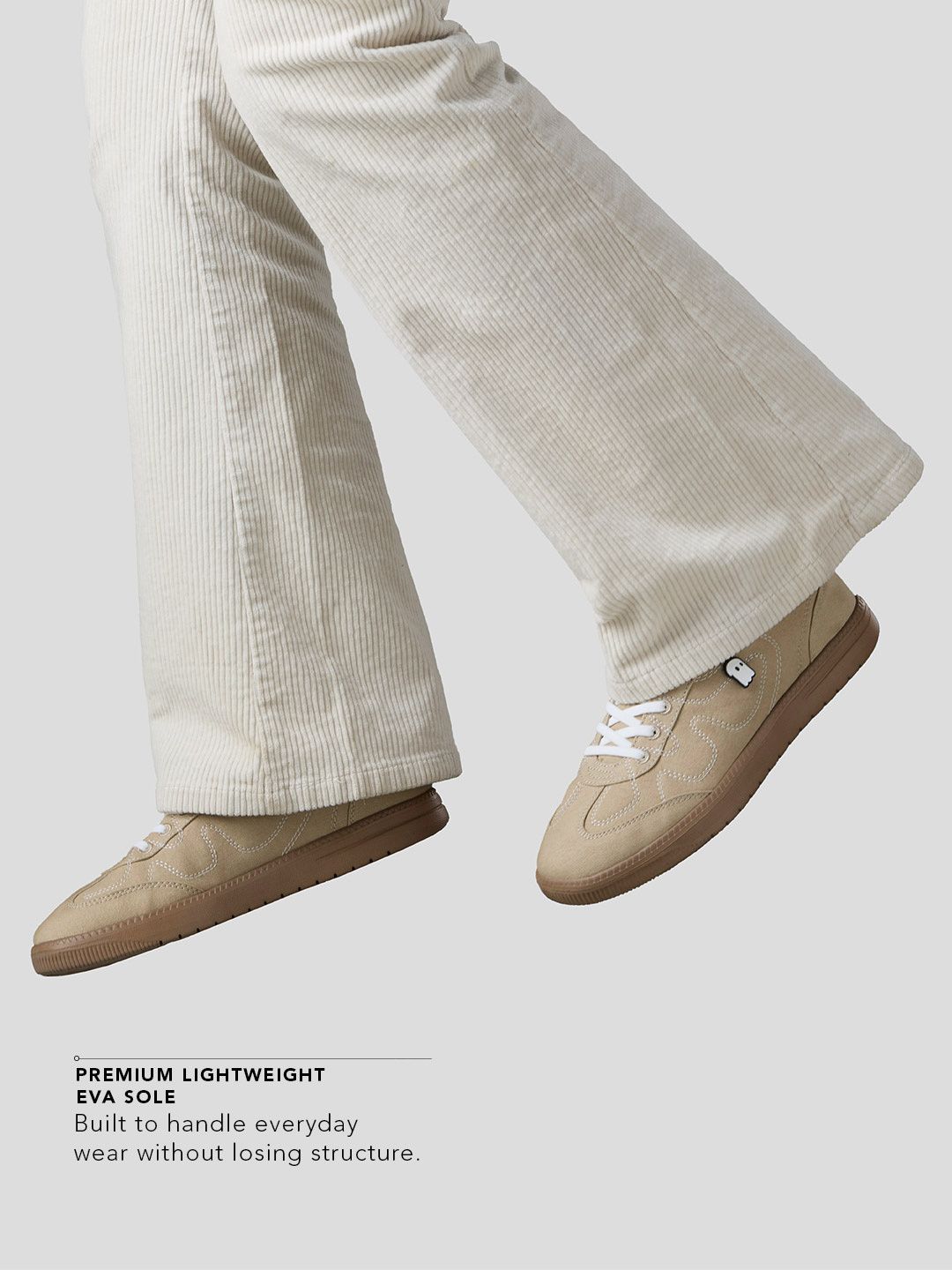 Caramel: UBZ Fly Women Low Top Sneakers