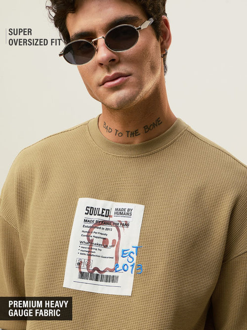 Souled Originals: Scribble Bill Super Oversized T-Shirts