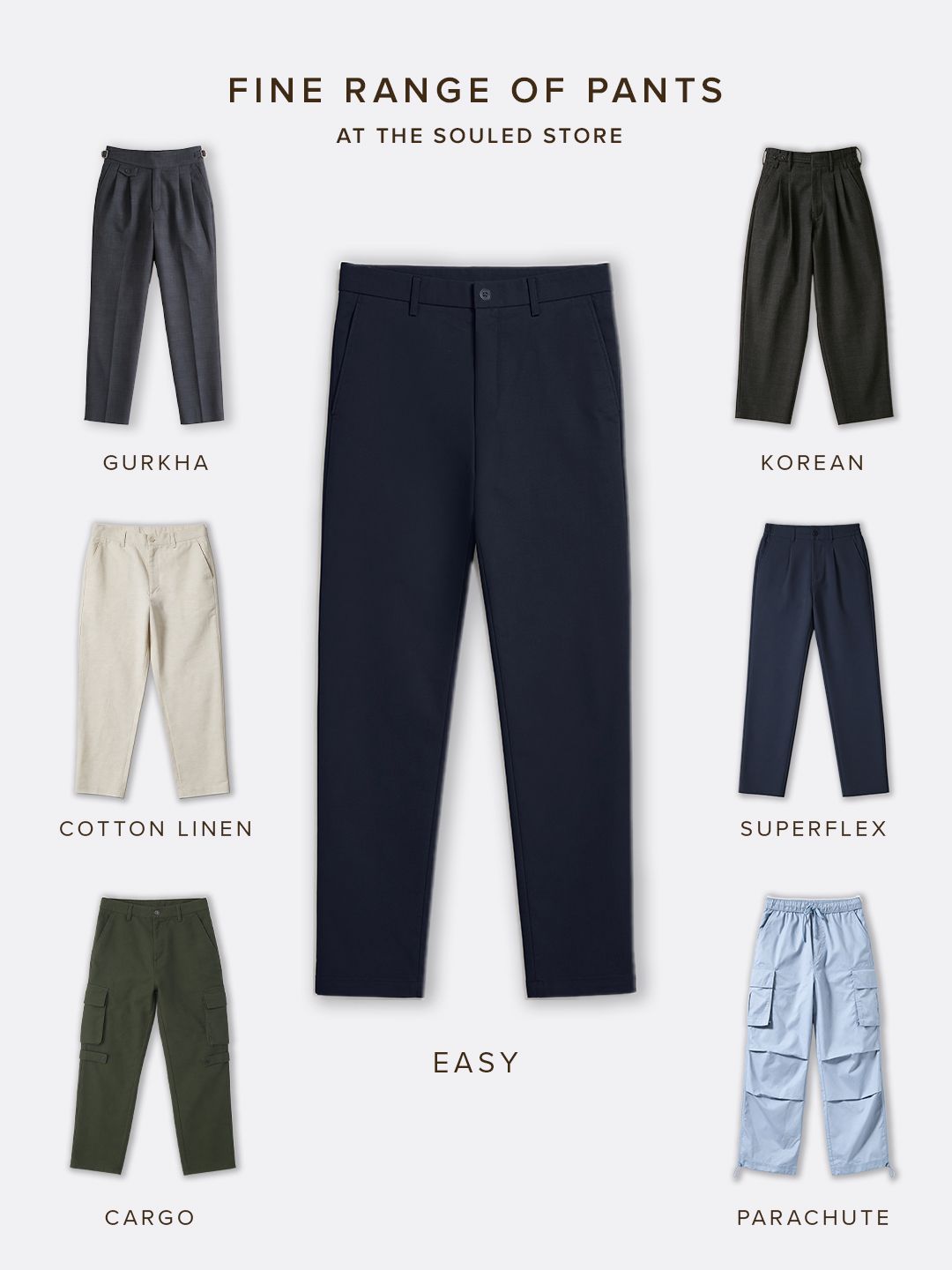 Easy Pants: Indigo Blue Easy Pants