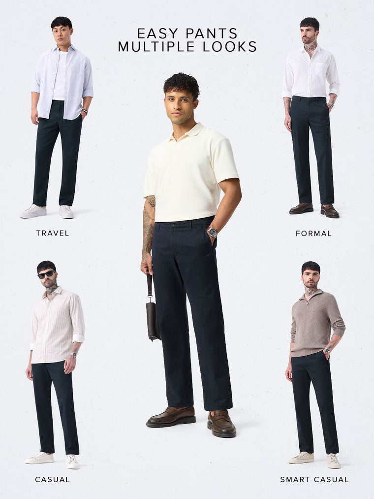 Easy Pants: Indigo Blue Easy Pants
