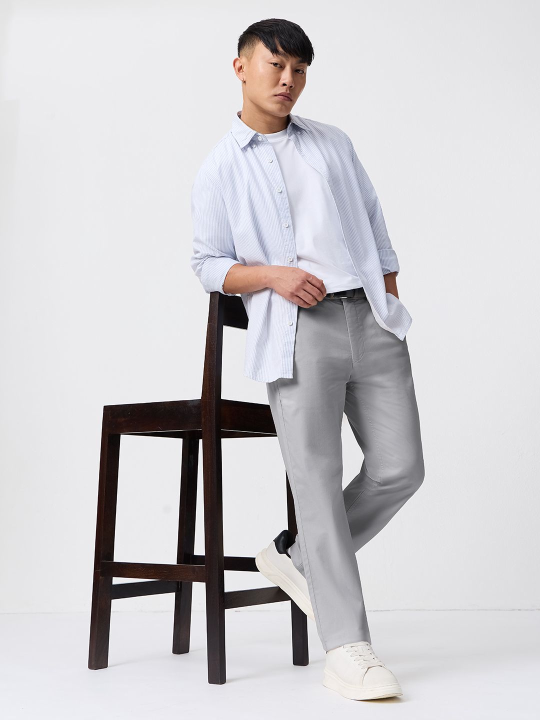 Easy Pants: Steel Grey Easy Pants