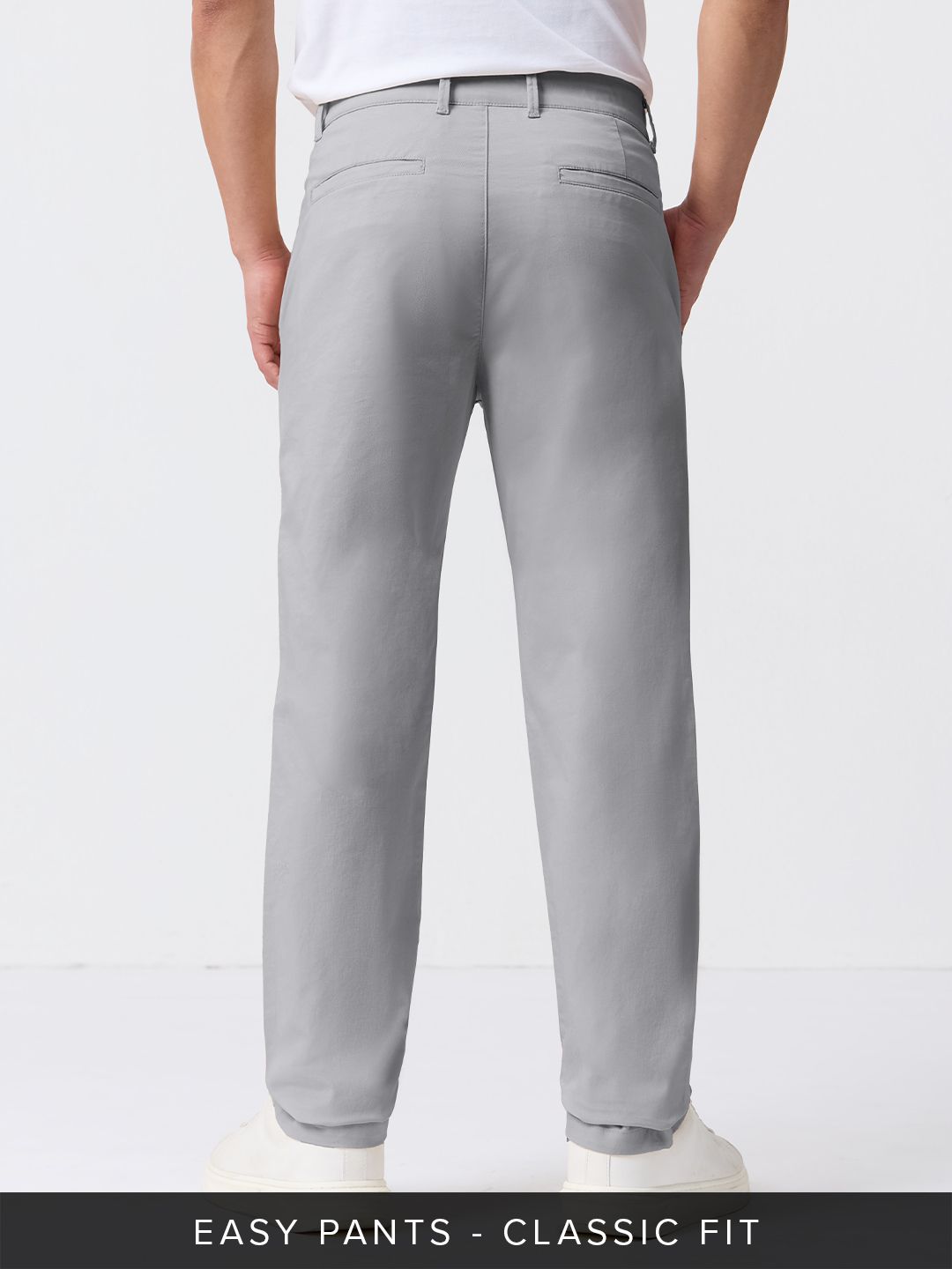 Easy Pants: Steel Grey Easy Pants