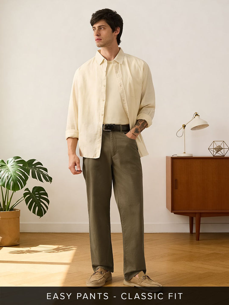 Easy Pants: Khaki Easy Pants