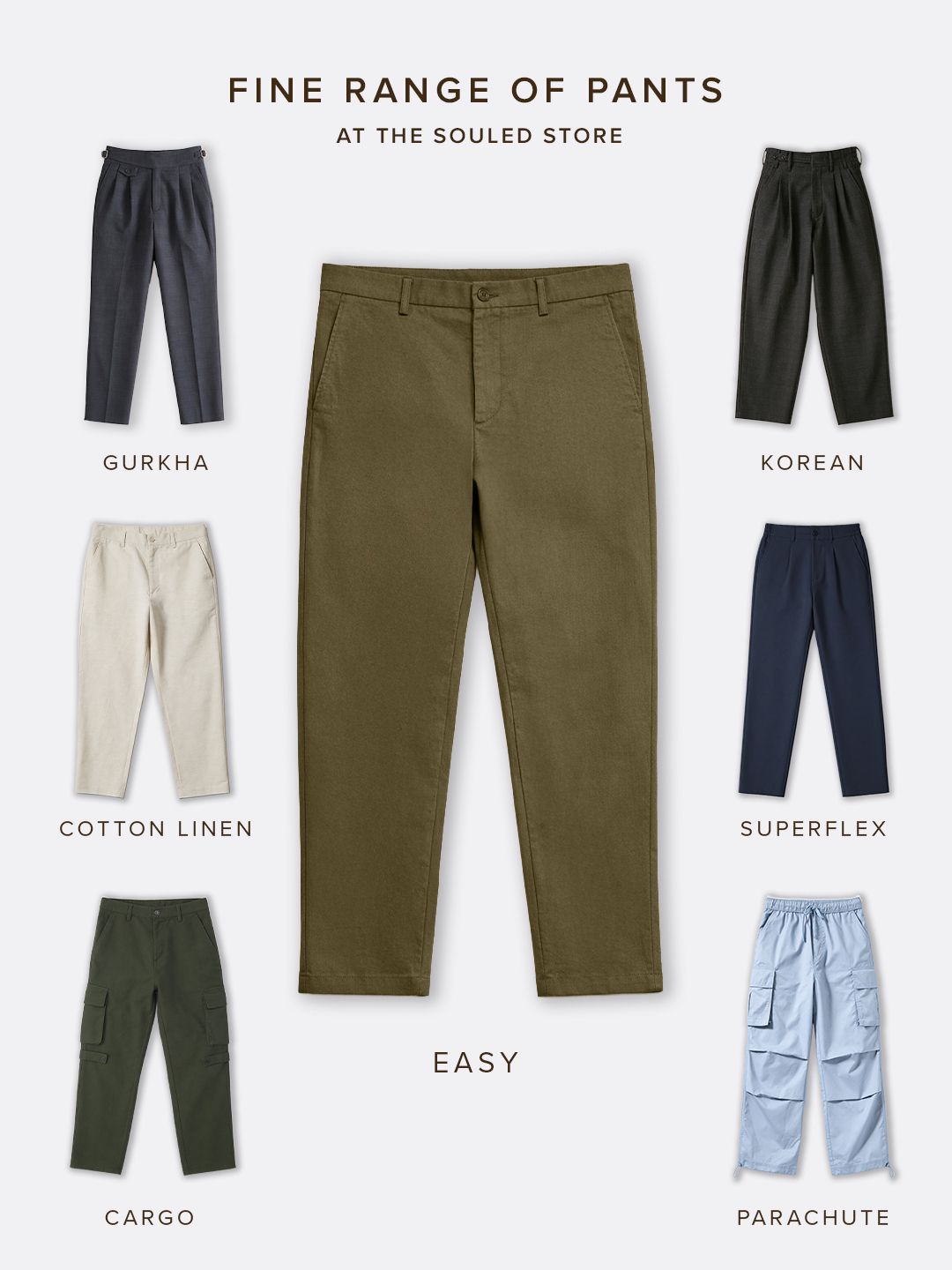 Easy Pants: Khaki Easy Pants