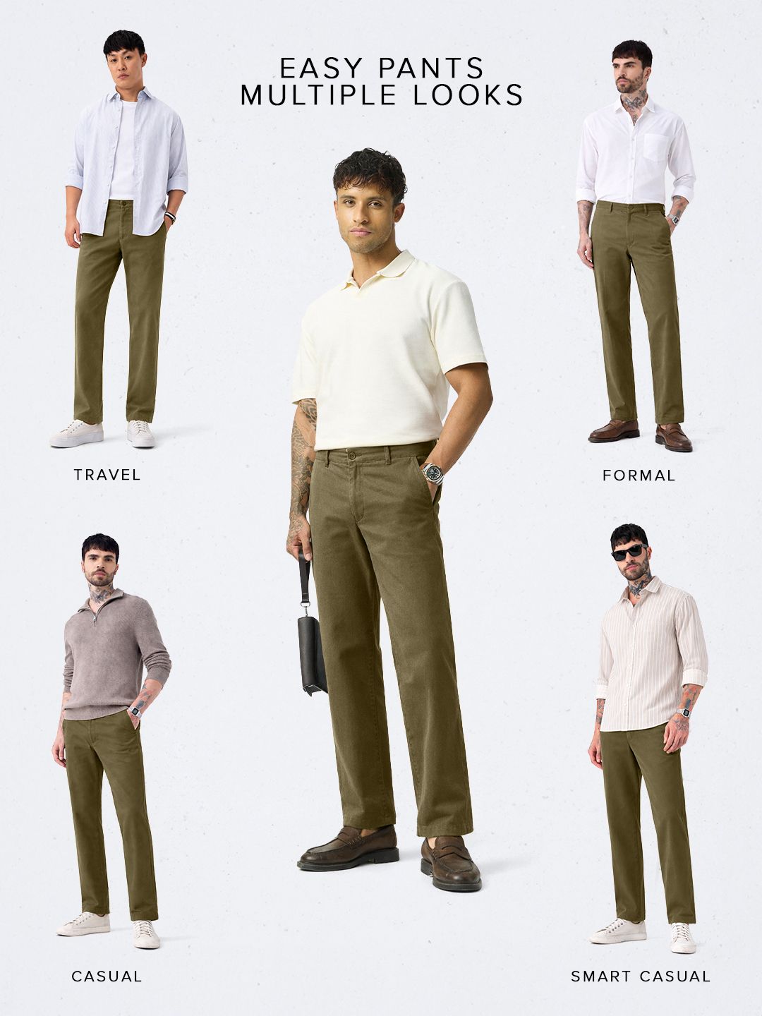 Easy Pants: Khaki Easy Pants