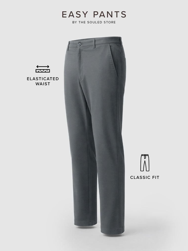 Easy Pants: Pebble Grey Easy Pants