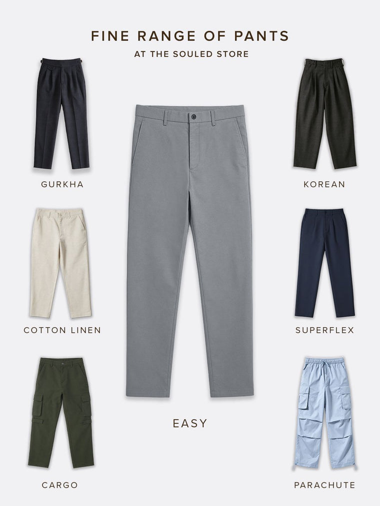 Easy Pants: Pebble Grey Easy Pants
