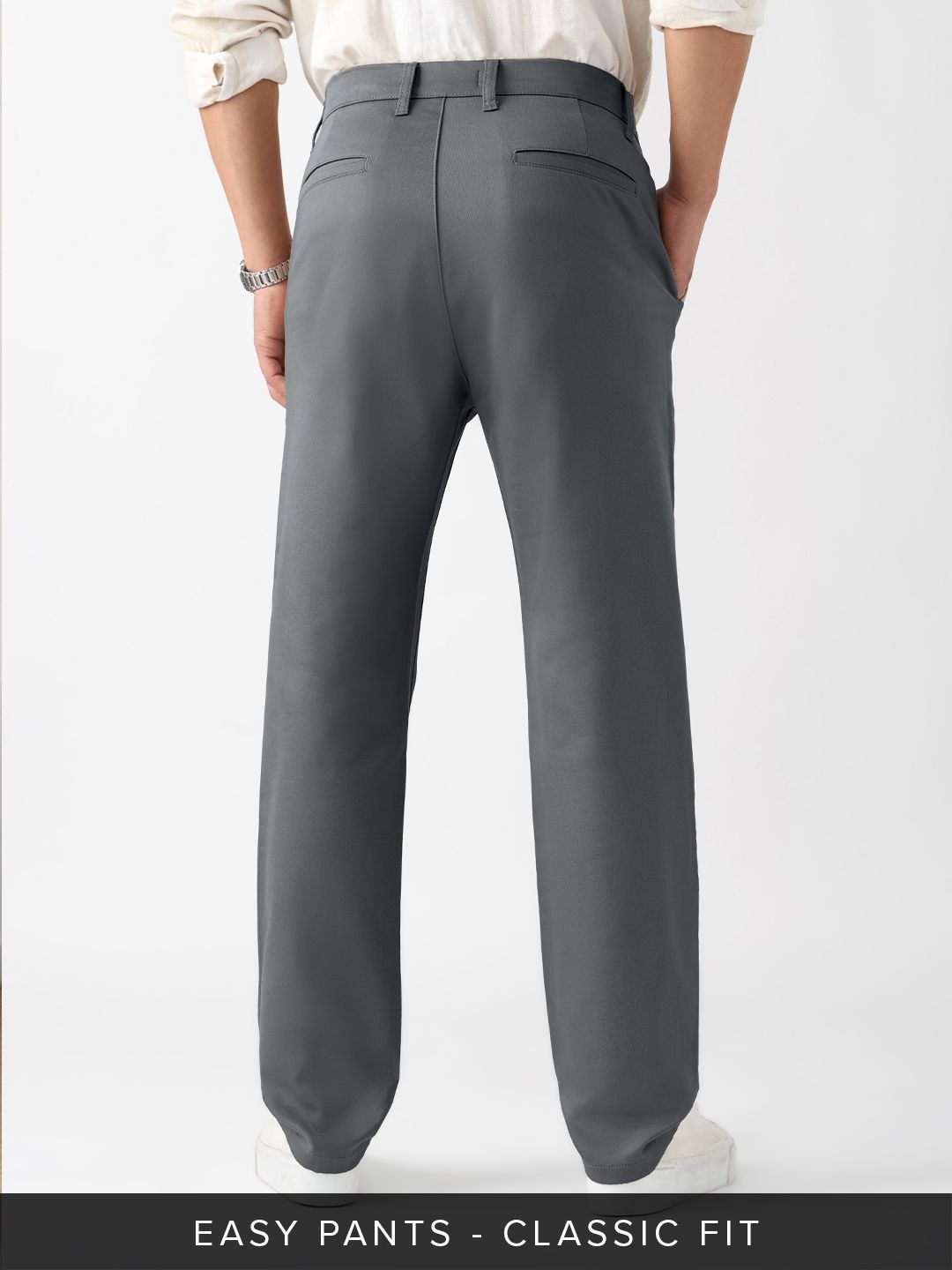 Easy Pants: Pebble Grey Easy Pants