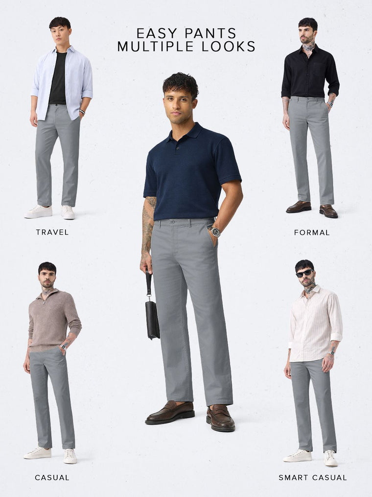 Easy Pants: Pebble Grey Easy Pants
