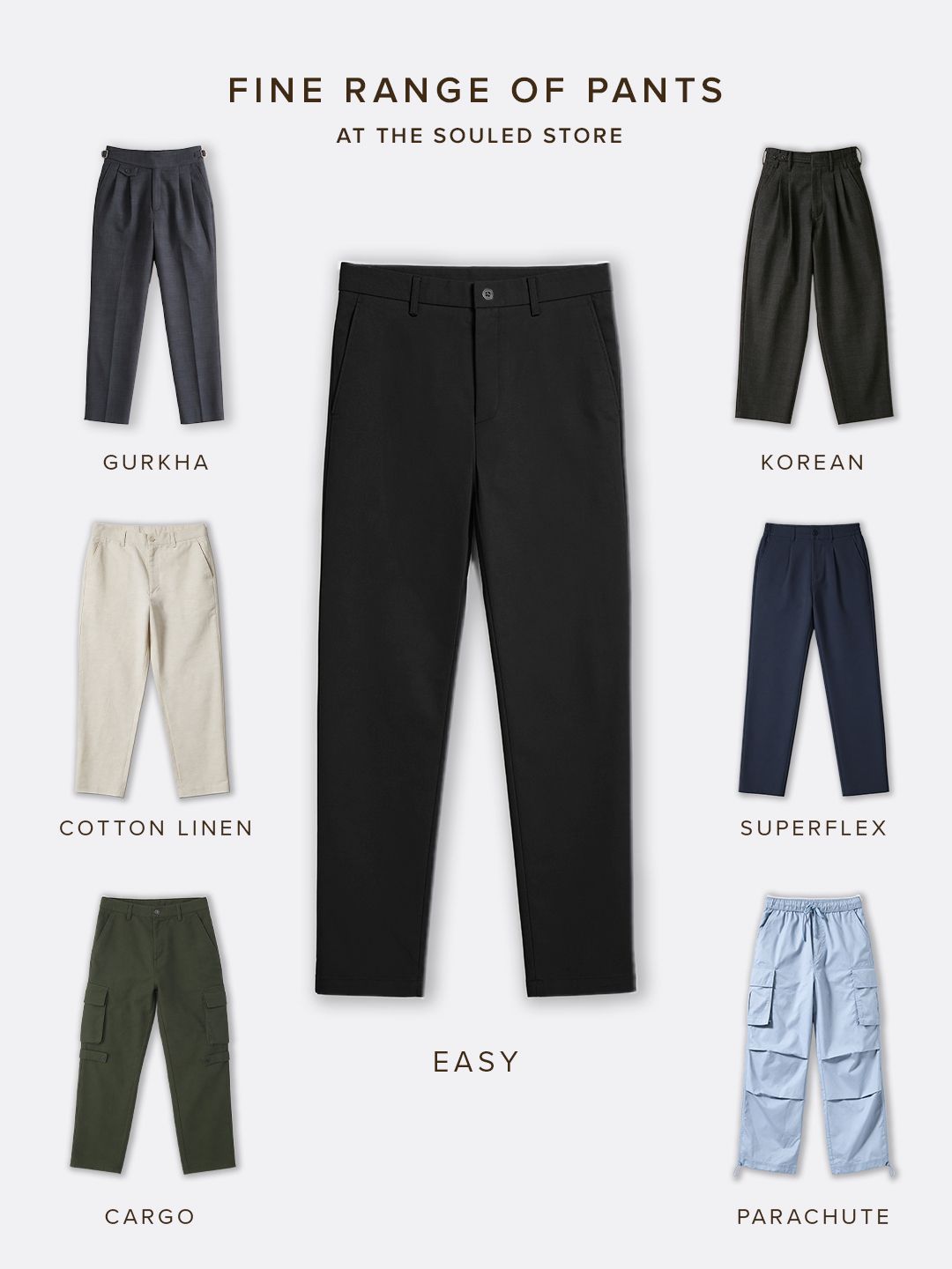 Easy Pants: Kohl Black Easy Pants