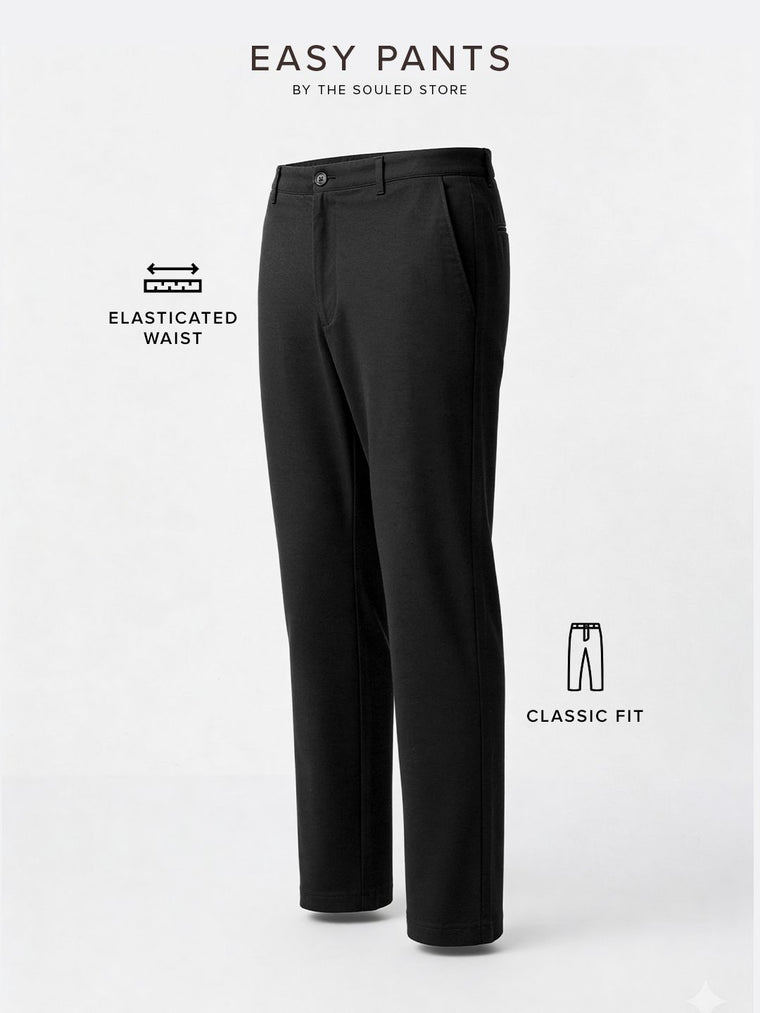 Easy Pants: Kohl Black Easy Pants