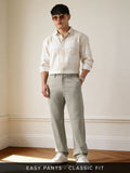 Easy Pants: Stone Beige Easy Pants