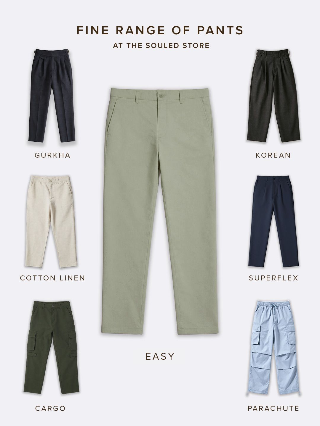 Easy Pants: Tea Green Easy Pants