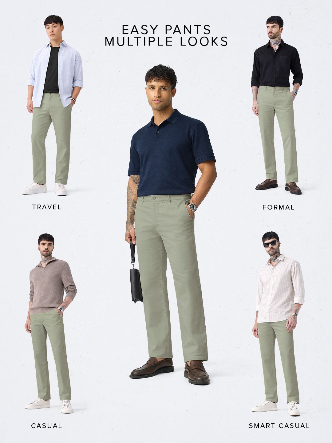 Easy Pants: Tea Green Easy Pants
