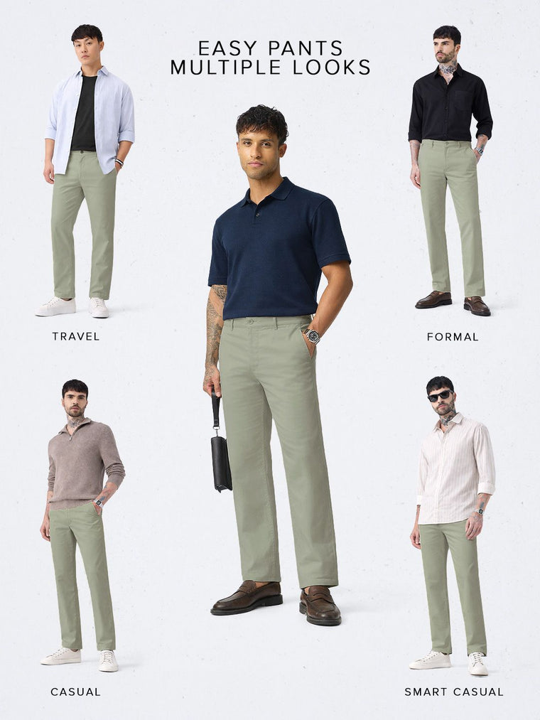 Easy Pants: Tea Green Easy Pants