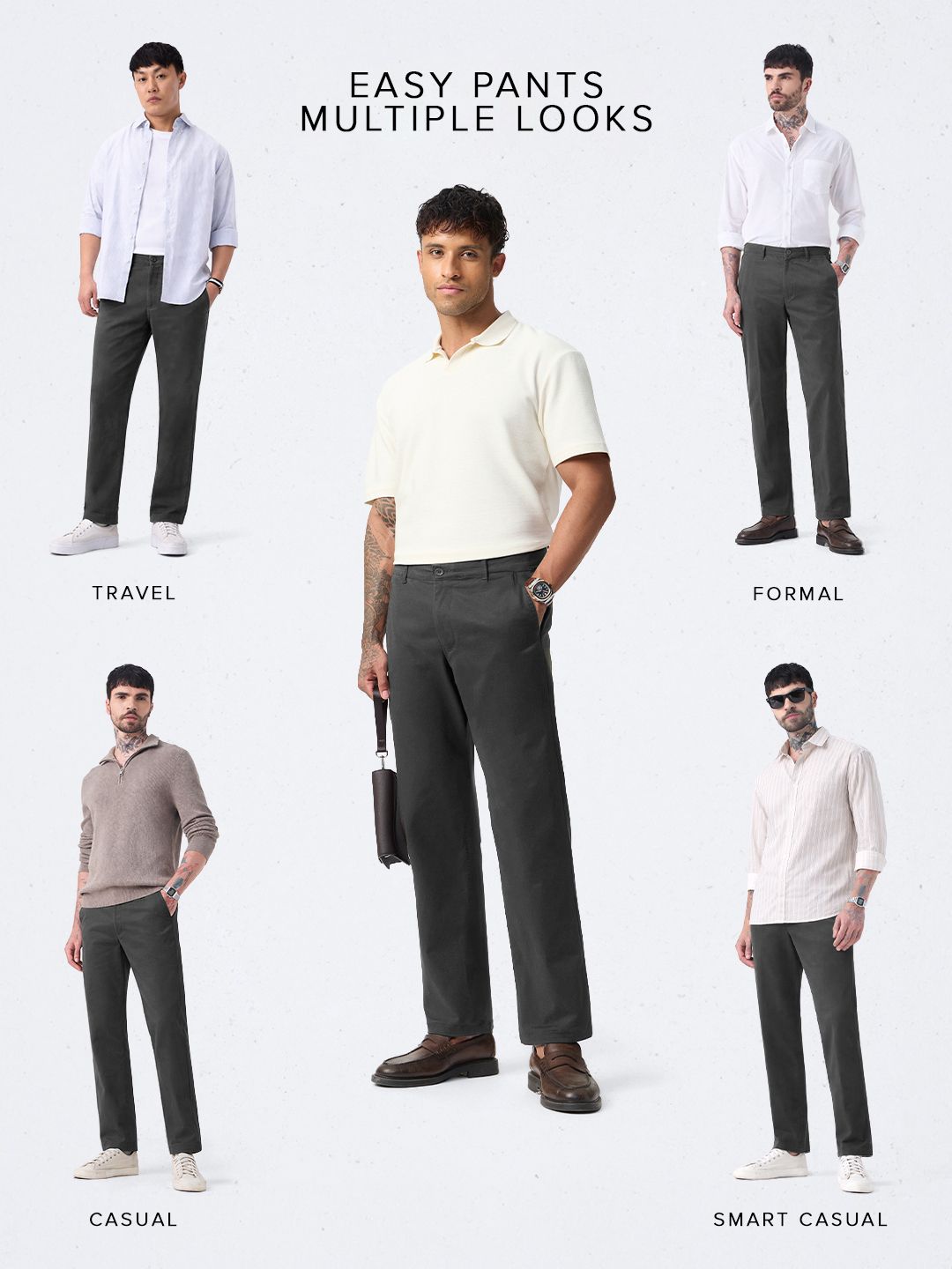 Easy Pants: Storm Grey Easy Pants