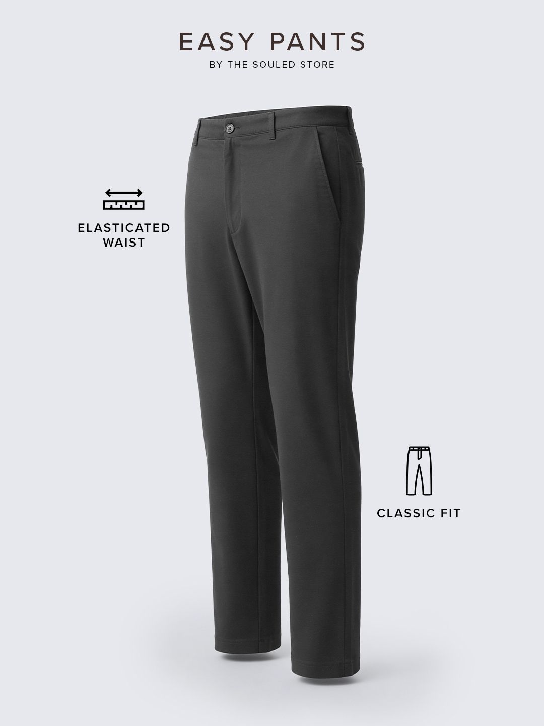 Easy Pants: Storm Grey Easy Pants