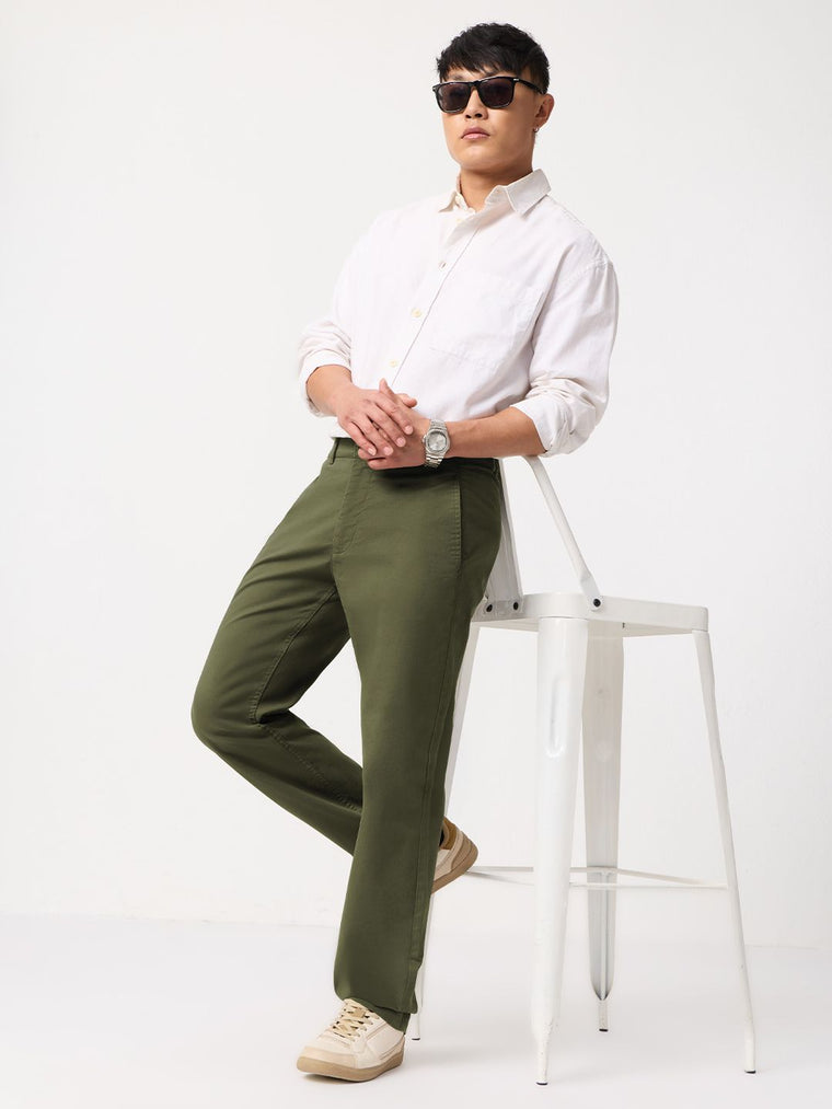 Easy Pants: Mossy Green Easy Pants