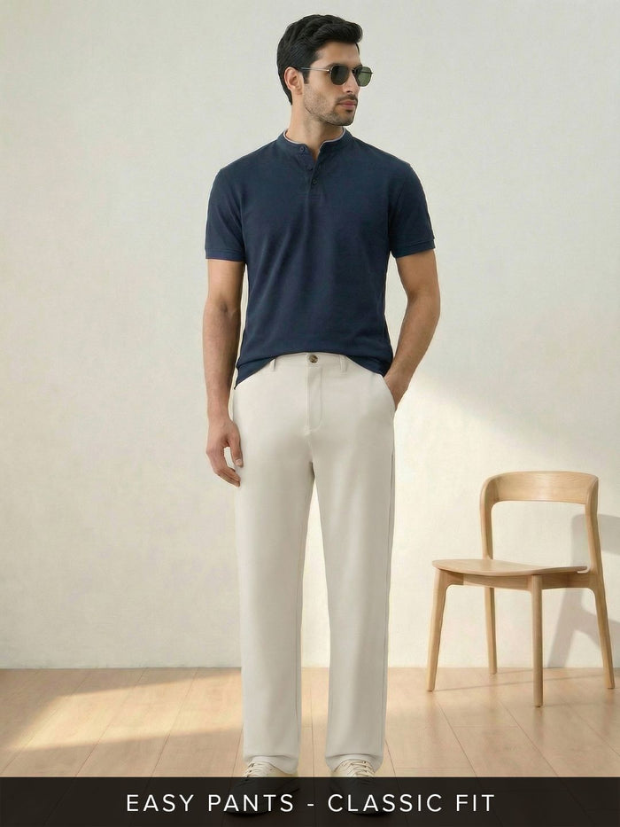 Easy Pants: Porcelain Easy Pants