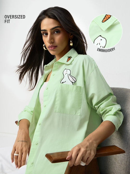 TSS Originals: Bunny Women Oversized Shirts