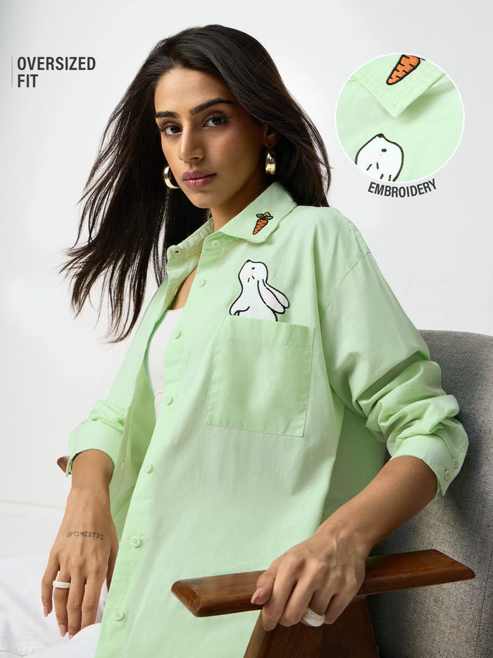 TSS Originals: Bunny Women Oversized Shirts