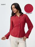 Textured Shirt: Ruby Women Fitted Shirts