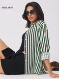 Textured Shirt: Pine Women Regular Shirts