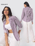 Textured Shirt: Grapevine Women Regular Shirts