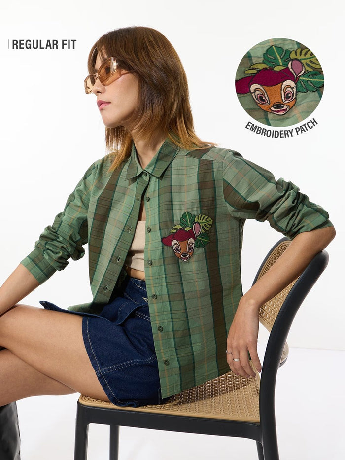 TSS Originals: Botanic Drip Women Regular Shirts
