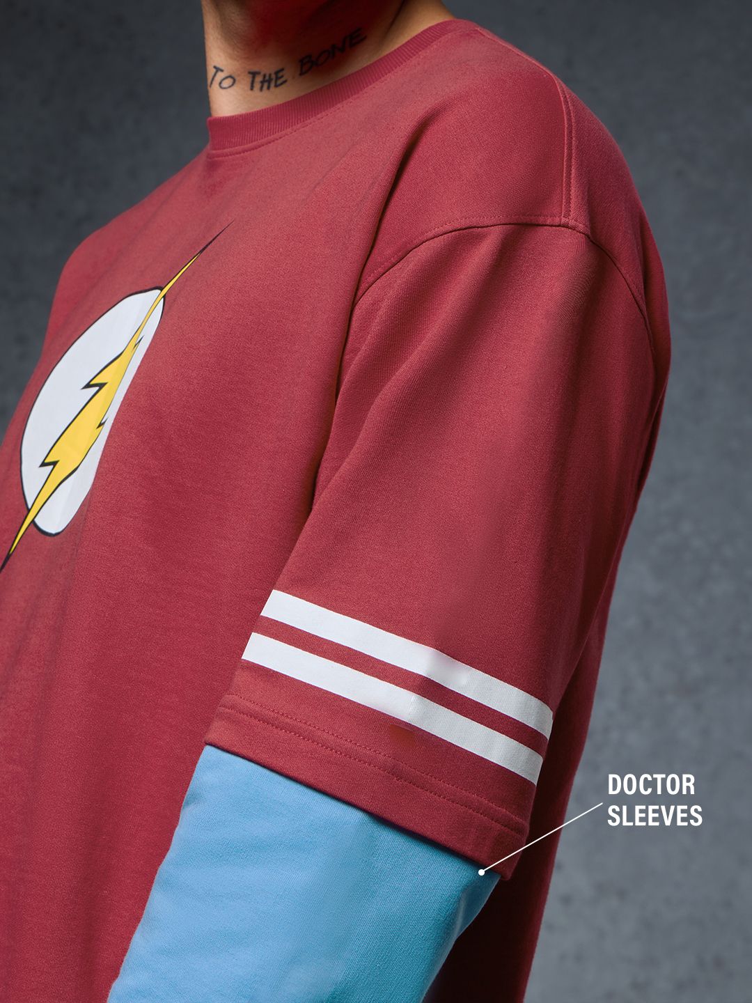 The Big Bang Theory: Sheldon Cooper Oversized Full Sleeve T-Shirts