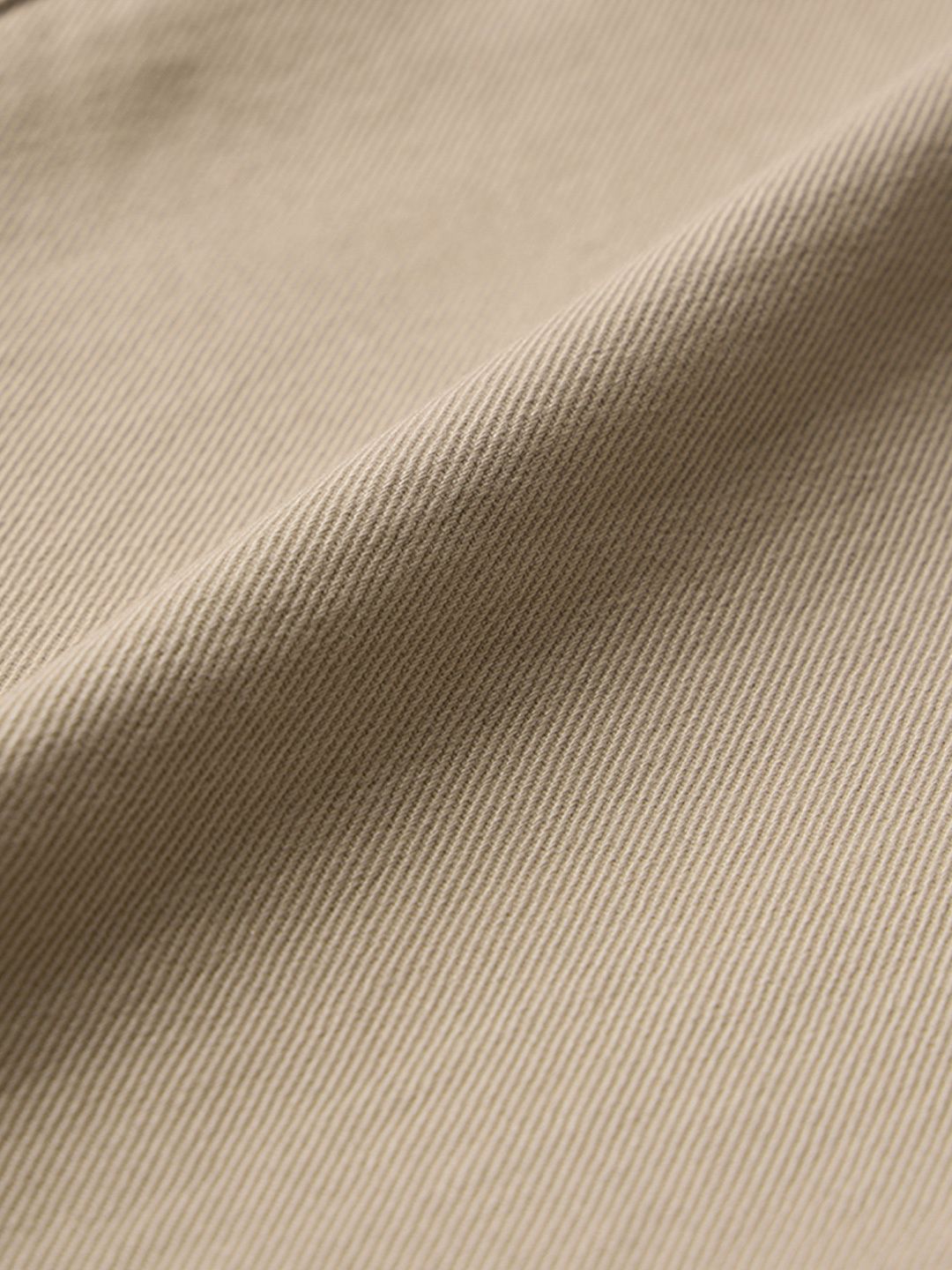 Solids: Light Beige (Straight Fit) Men Cargo Jeans