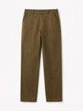 Straight Pant: Roasted Coffee Men Pants