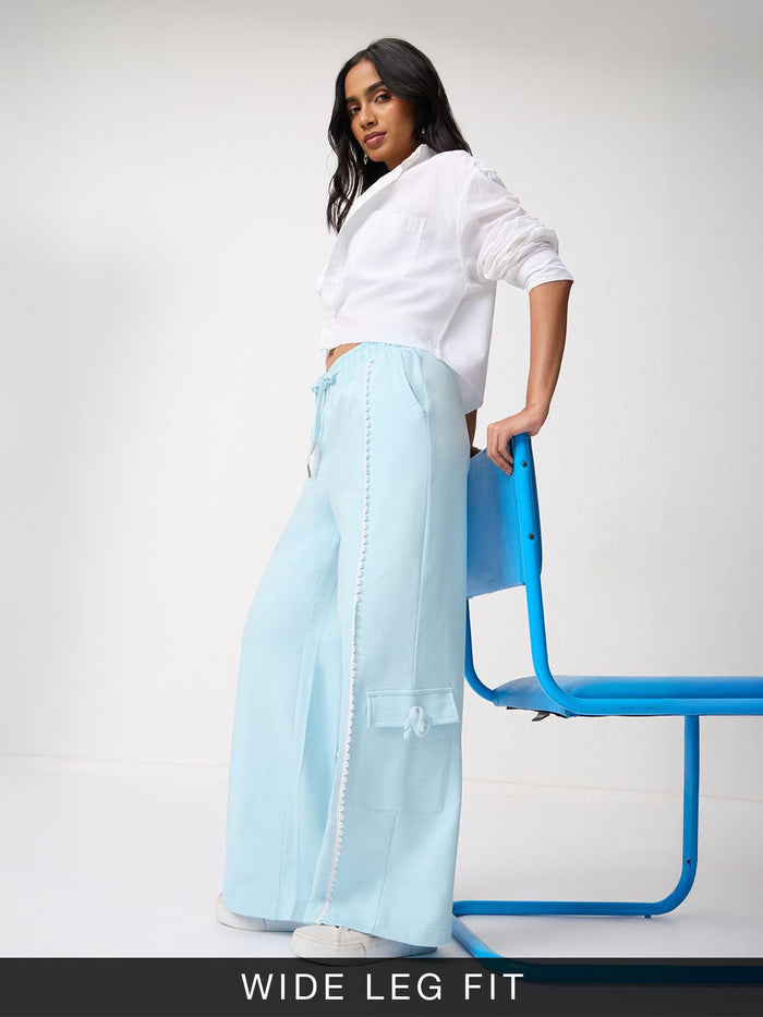 Wide Joggers: Bluebell Women Wide Joggers