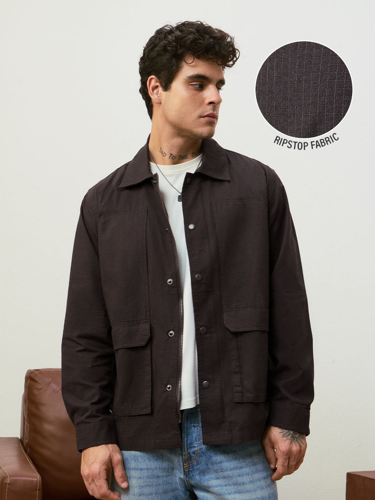 Utility Overshirt: Pecan Overshirts