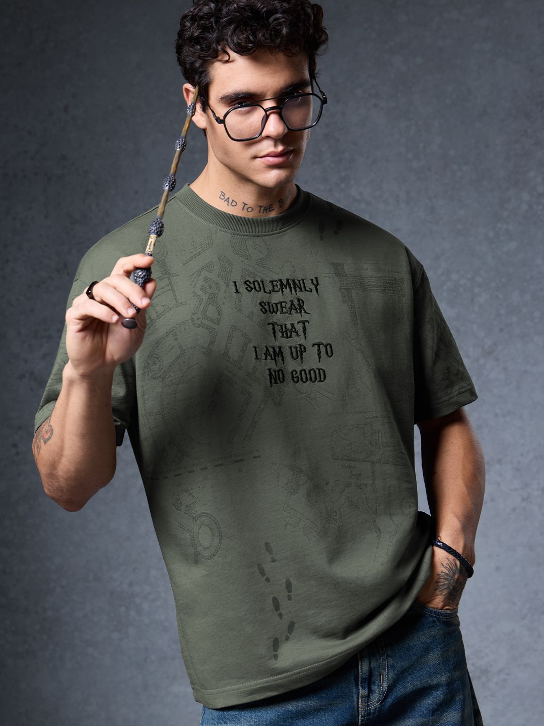 Harry Potter: Mischief Managed Oversized T-Shirts