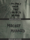 Harry Potter: Mischief Managed Oversized T-Shirts
