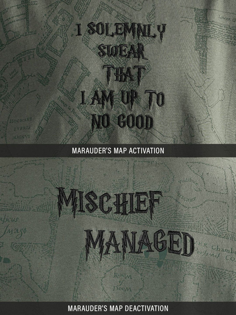 Harry Potter: Mischief Managed Oversized T-Shirts