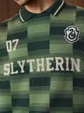 Harry Potter: Slytherin Textured Polos