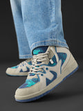 UBZ: Aqua Men Mid Top Sneakers