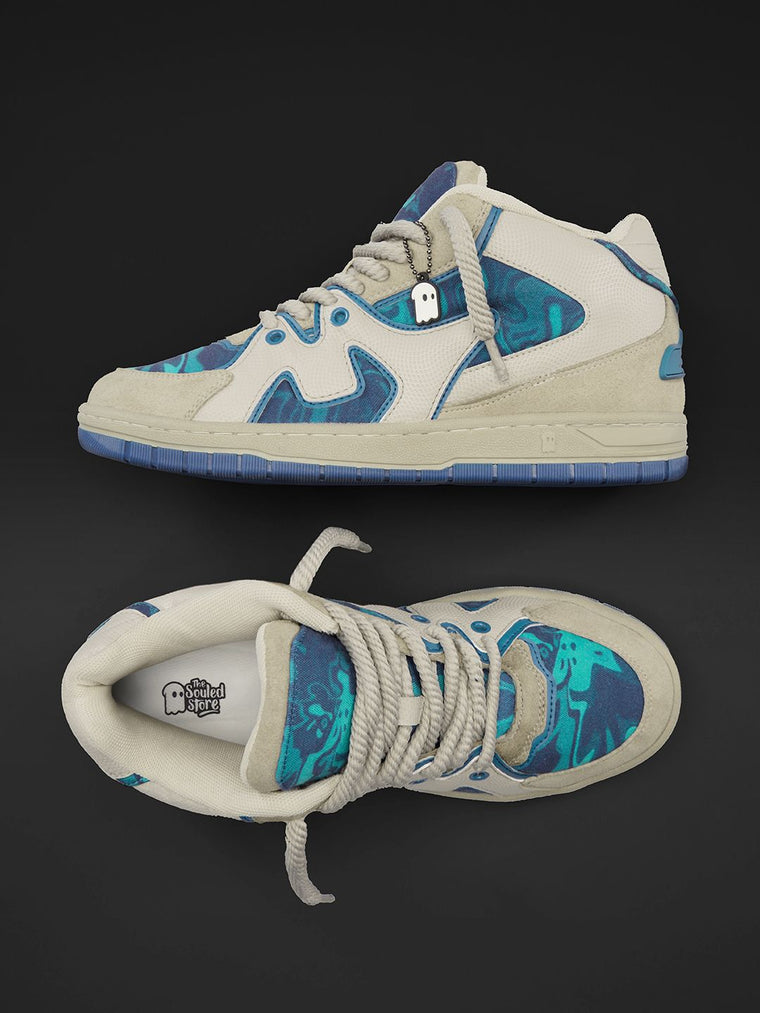 UBZ: Aqua Men Mid Top Sneakers