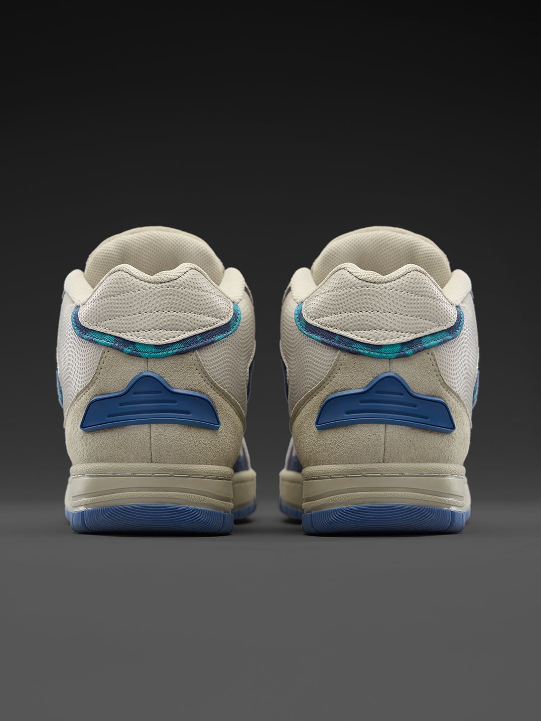UBZ: Aqua Men Mid Top Sneakers