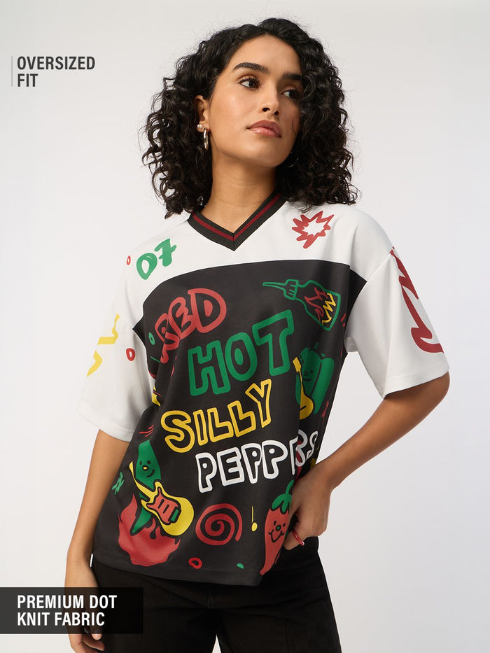 TSS Originals: Silly Peppers Women Oversized Jerseys