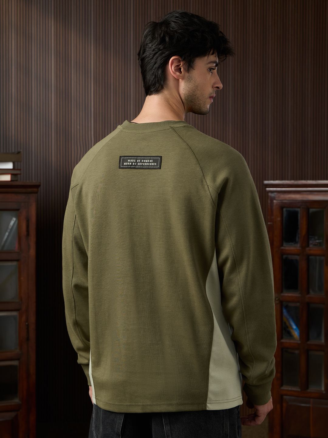 TSS Originals: Army Oversized Full Sleeve T-Shirts