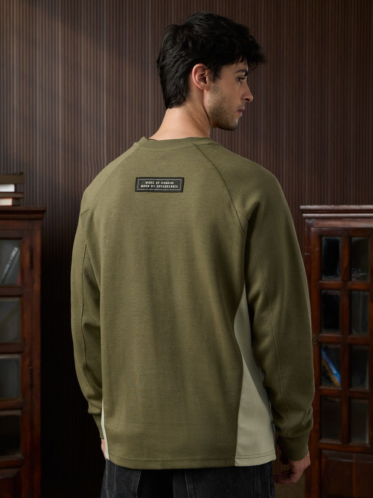 TSS Originals: Army Oversized Full Sleeve T-Shirts