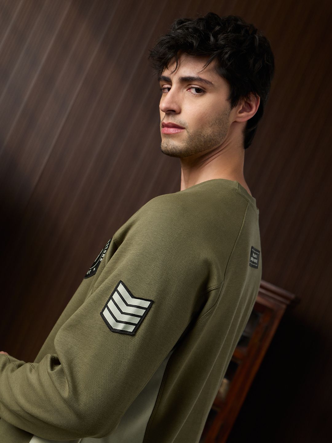 TSS Originals: Army Oversized Full Sleeve T-Shirts