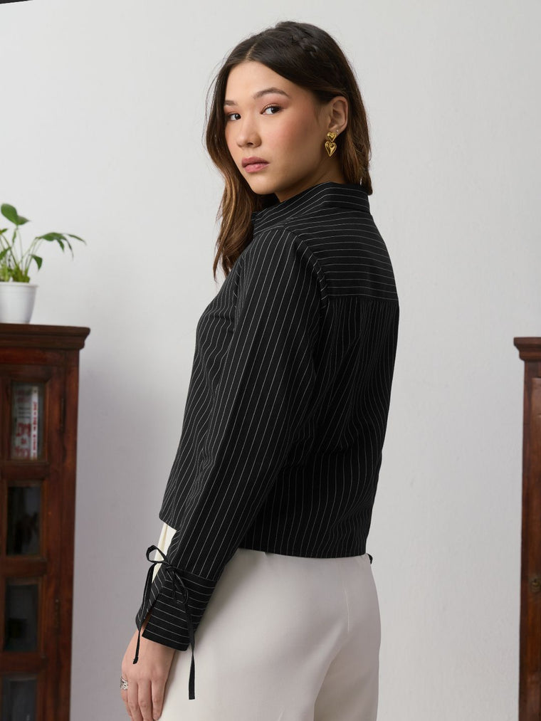Stripe Shirt: Bristol Women Fitted Shirts